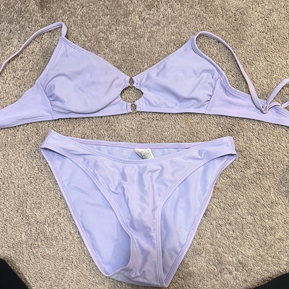 Wild Fable Light Purple Bikini Set